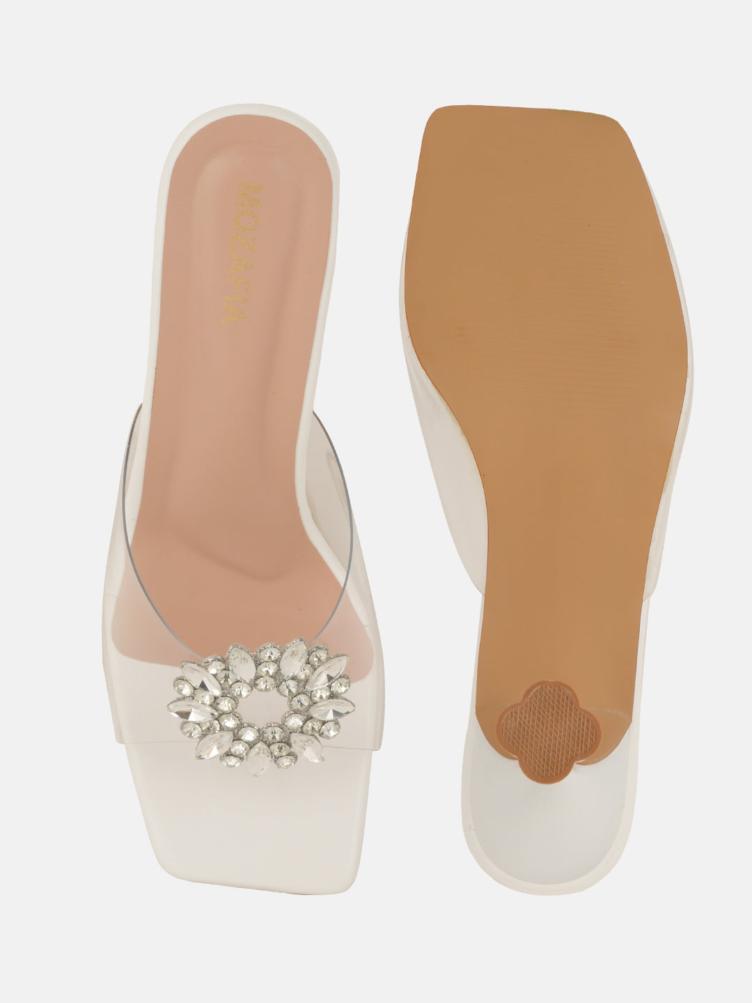 MOZAFIA Heels Sandals for Women