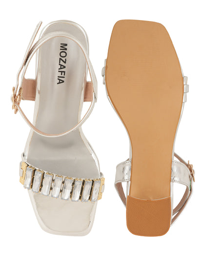 MOZAFIA Heels Sandals for Women