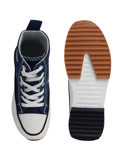 Mozafia Canvas Hike Platform Women Casual Shoe