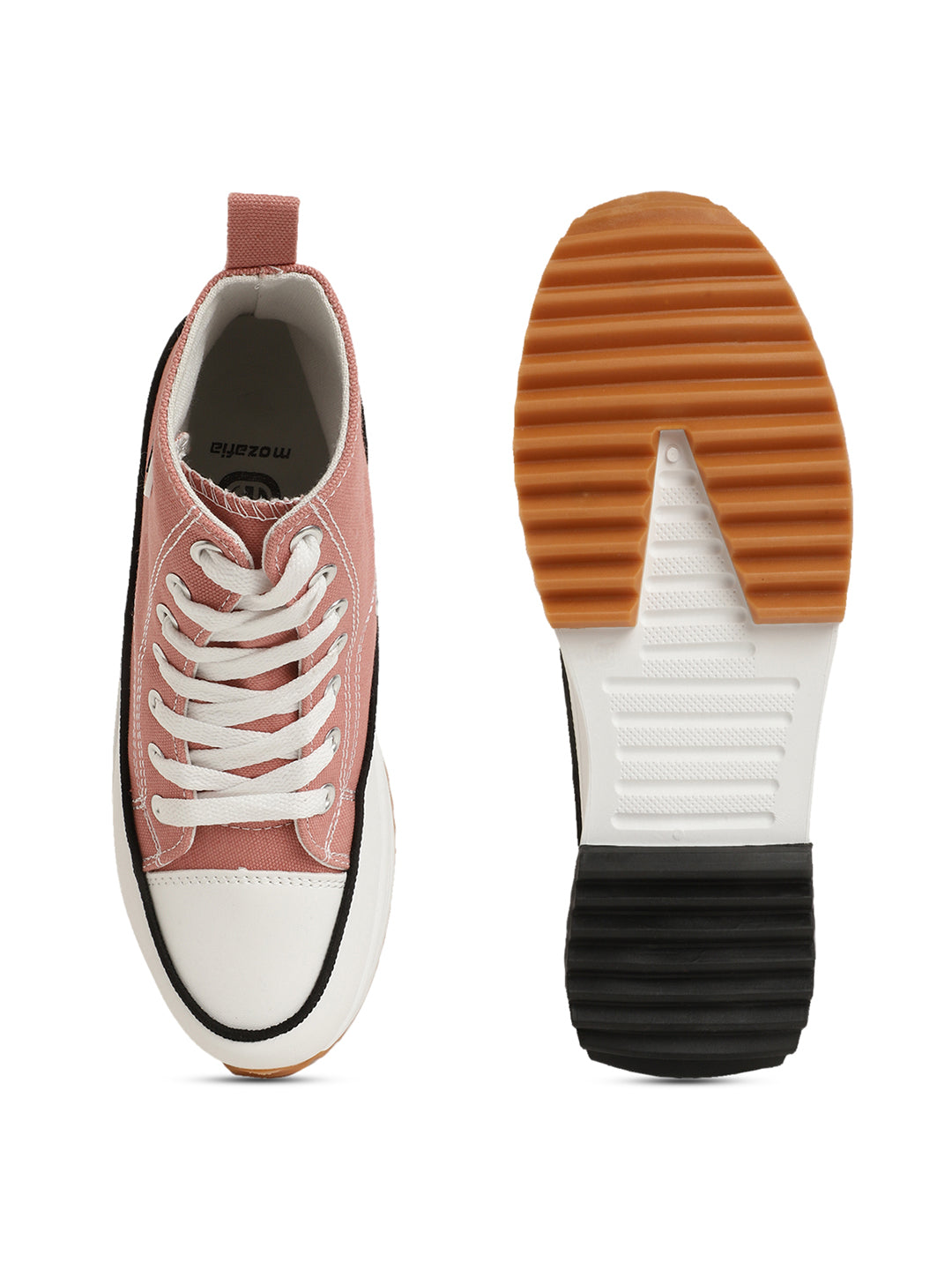 Mozafia Canvas Hike Platform Women Casual Shoe