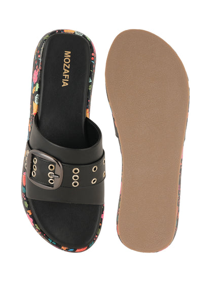 MOZAFIA Flats Sandals for Women