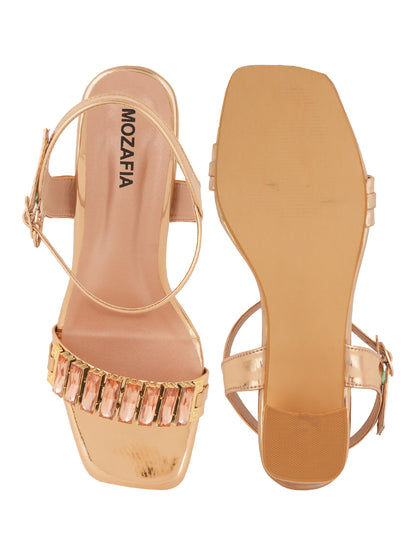 MOZAFIA Heels Sandals for Women