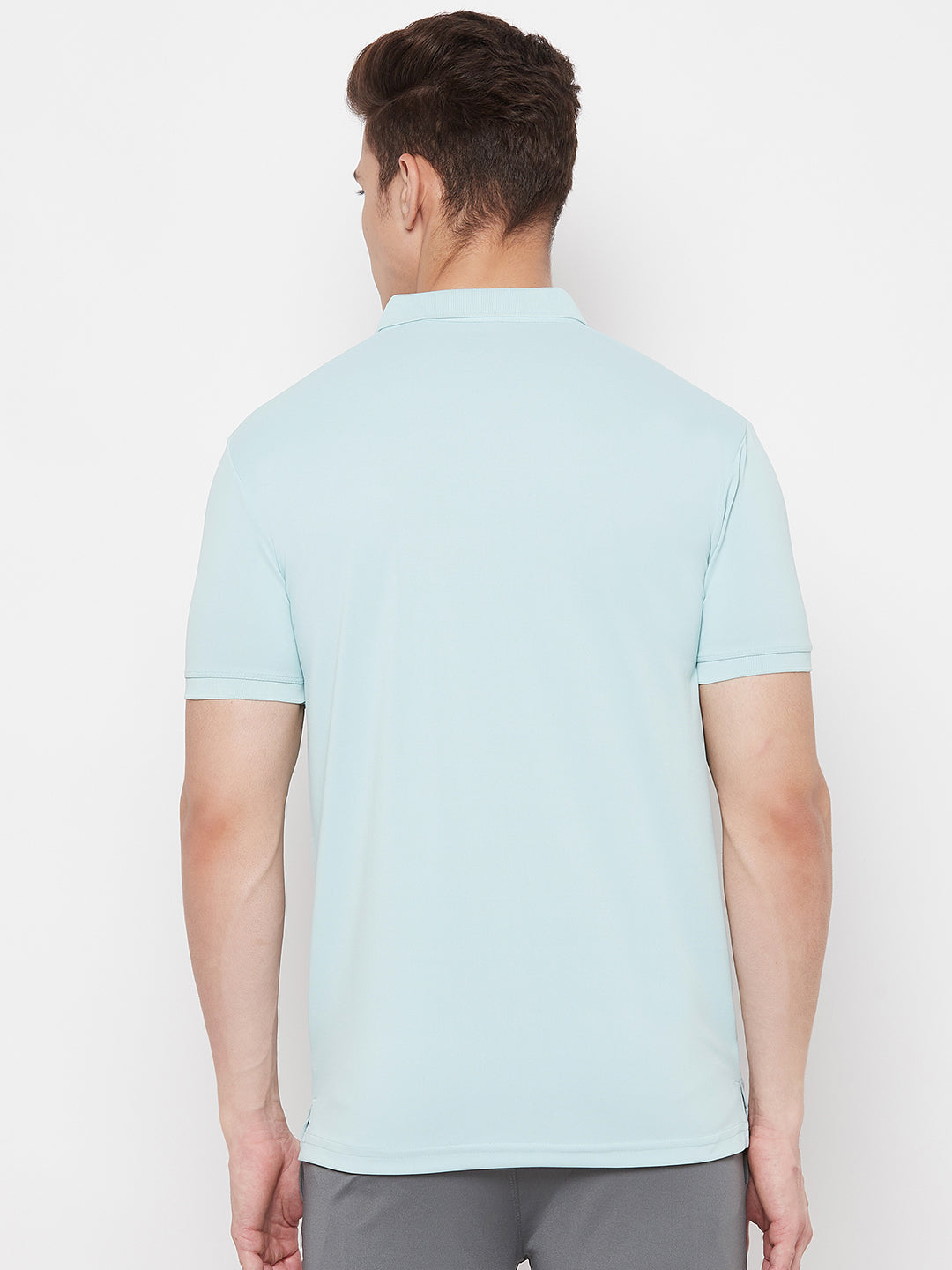 Mozafia Polo Neck Sports Tshirts For Men