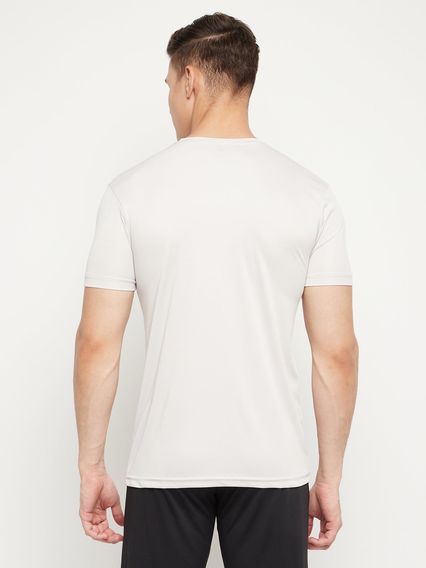 Mozafia Round Neck Sports Tshirts For Men