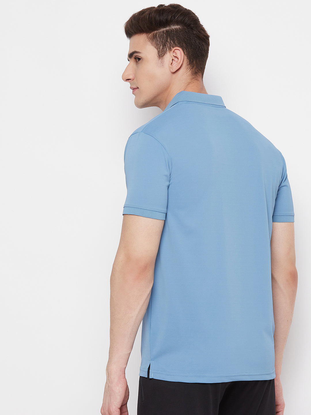 Mozafia Polo Neck Sports Tshirts For Men