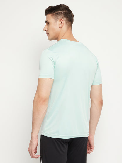 Mozafia Round Neck Sports Tshirts For Men
