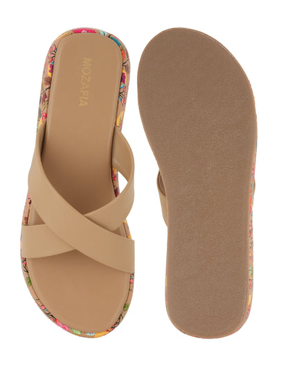 MOZAFIA Flats Sandals for Women