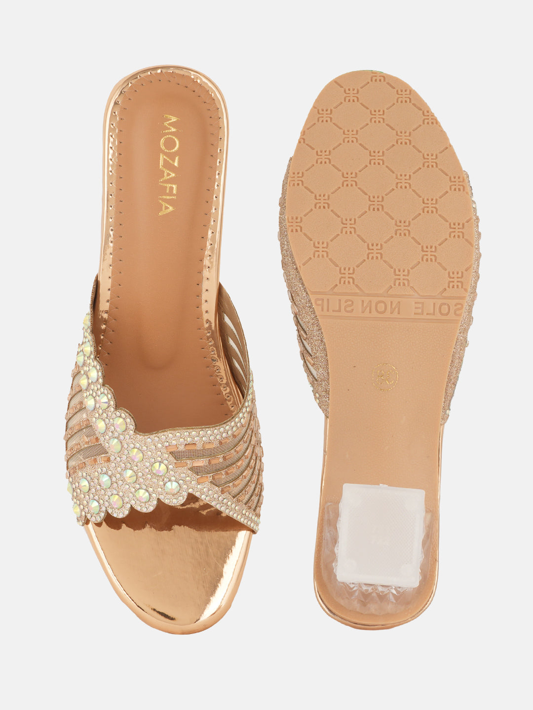 MOZAFIA Heels Sandals for Women