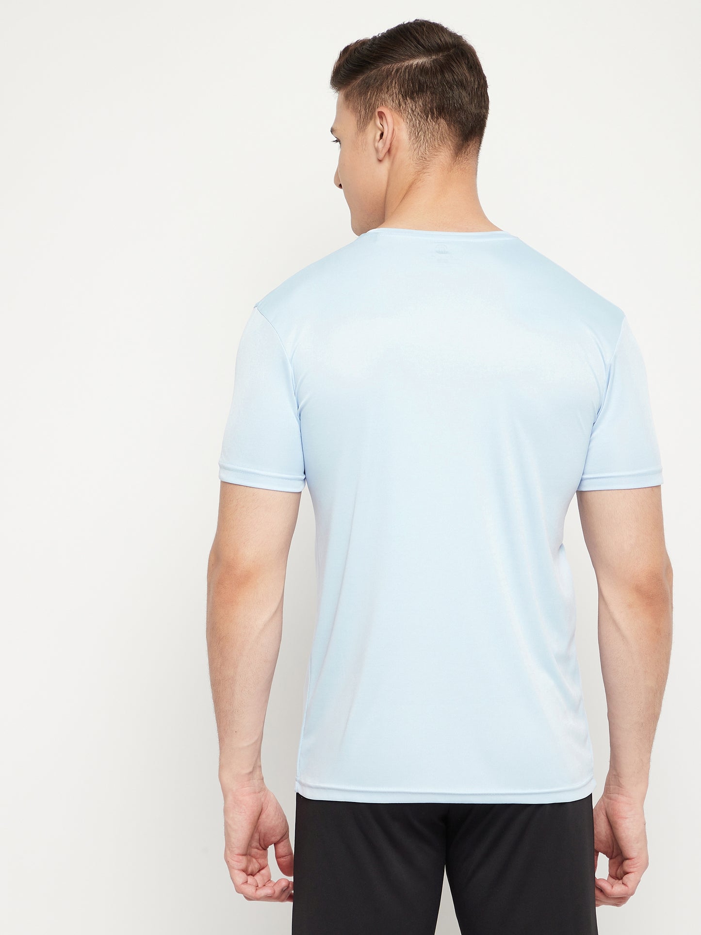 Mozafia Round Neck Sports Tshirts For Men