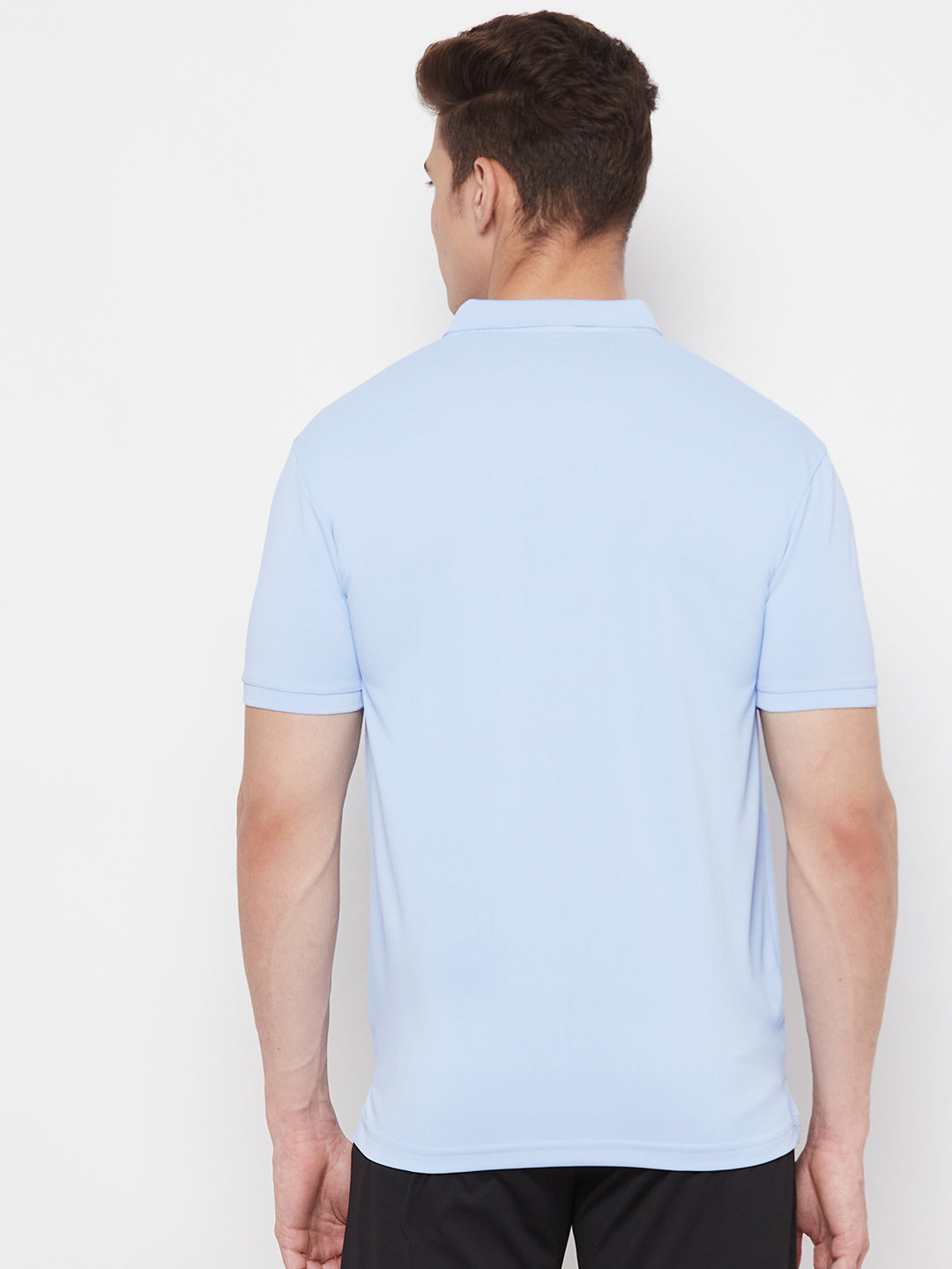 Mozafia Polo Neck Sports Tshirts For Men