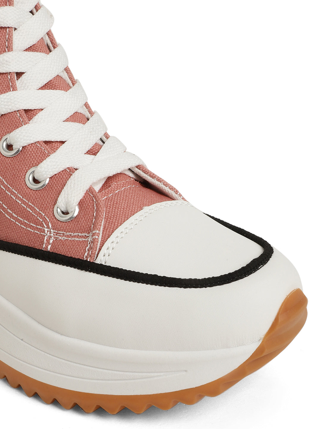 Mozafia Canvas Hike Platform Women Casual Shoe