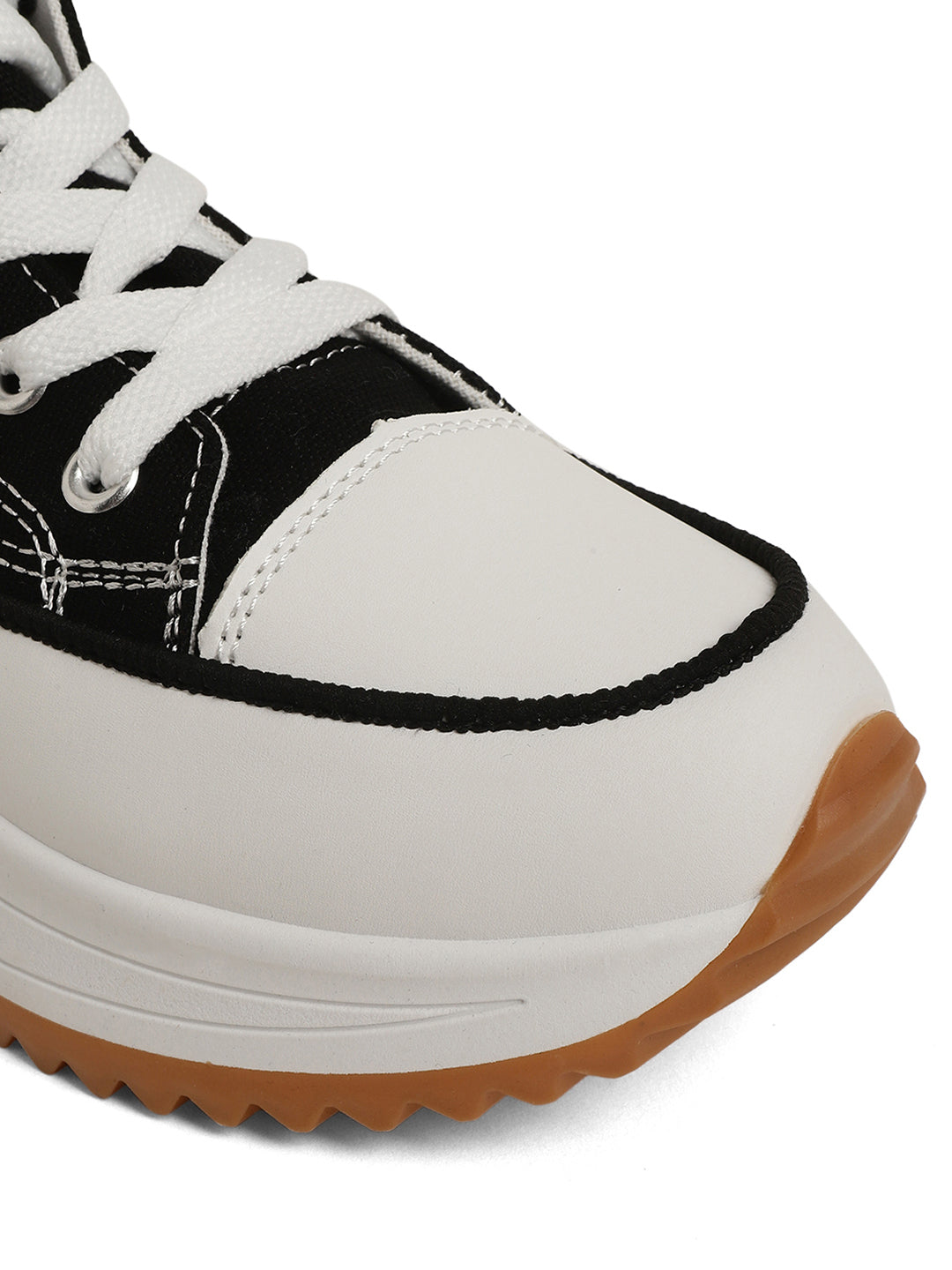 Mozafia Canvas Hike Platform Women Casual Shoe
