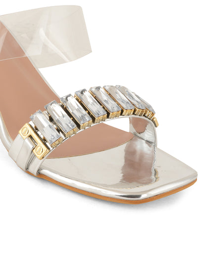MOZAFIA Heels Sandals for Women