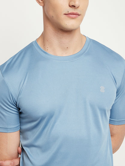 Mozafia Round Neck Sports Tshirts For Men
