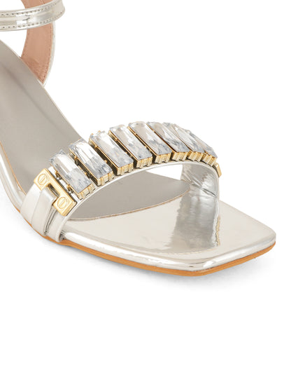 MOZAFIA Heels Sandals for Women