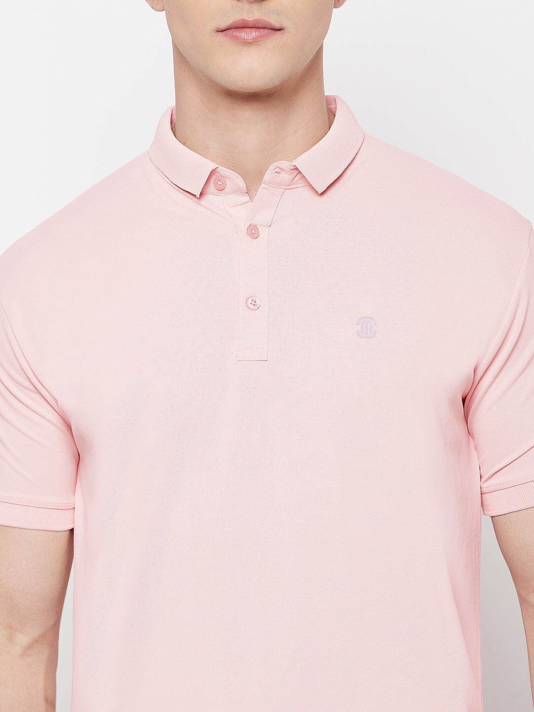 Mozafia Polo Neck Sports Tshirts For Men