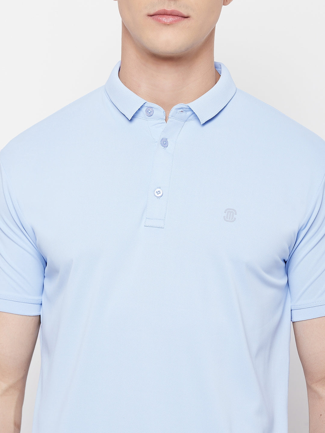 Mozafia Polo Neck Sports Tshirts For Men