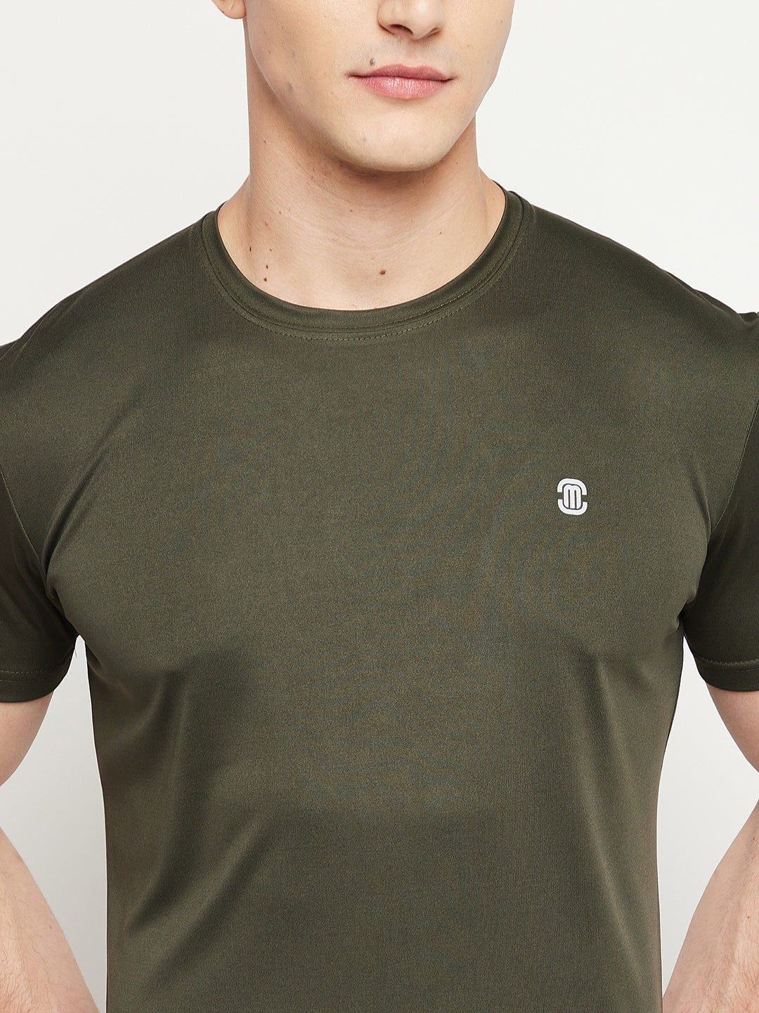 Mozafia Round Neck Sports Tshirts For Men