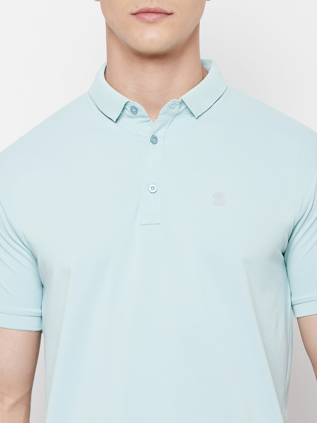 Mozafia Polo Neck Sports Tshirts For Men