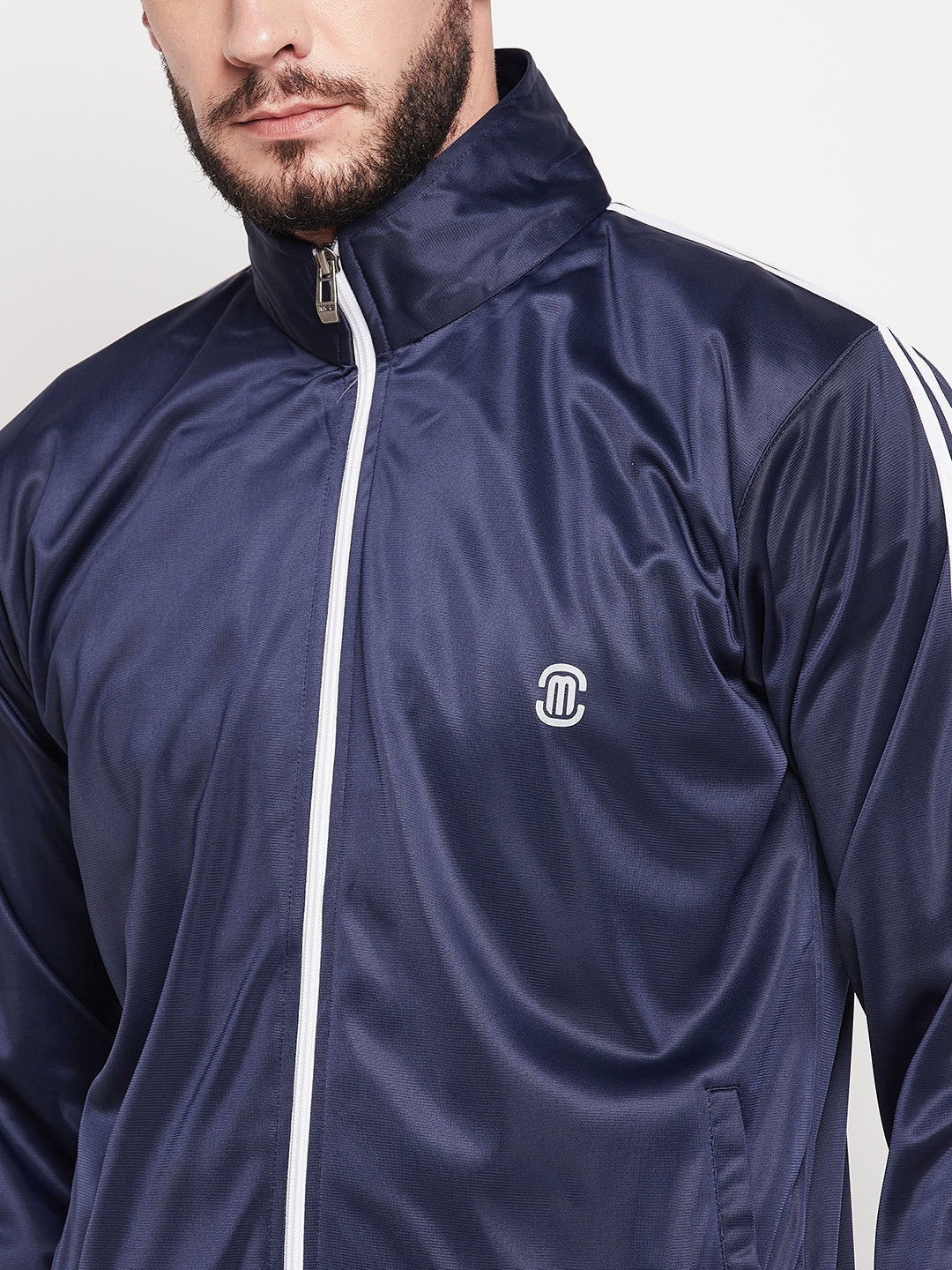 Mozafia Poyster Regular Fit Mens Sports Jacket