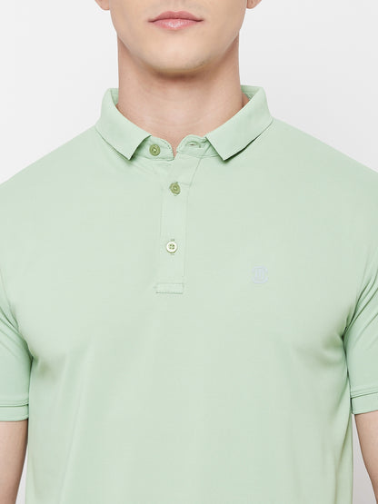 Mozafia Polo Neck Sports Tshirts For Men