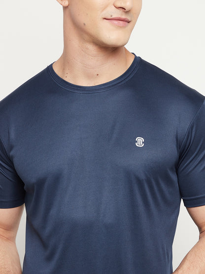 Mozafia Round Neck Sports Tshirts For Men