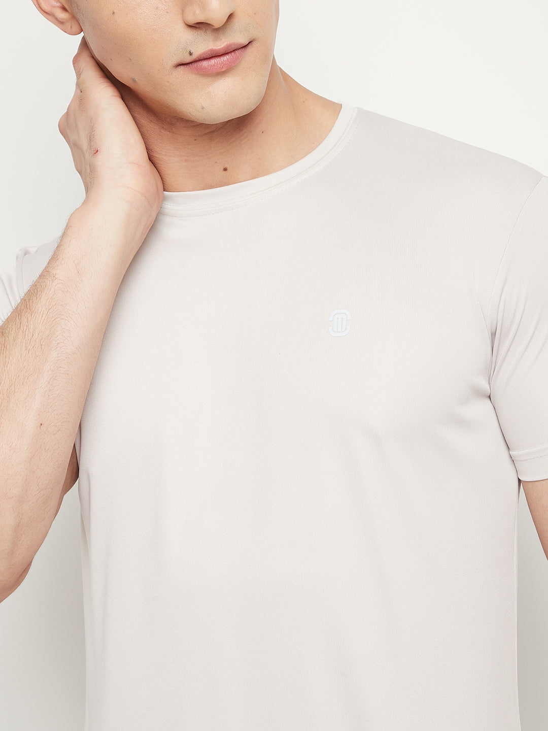 Mozafia Round Neck Sports Tshirts For Men