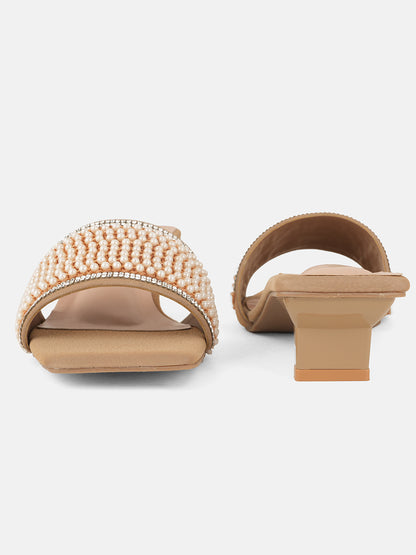 MOZAFIA Heels Sandals for Women