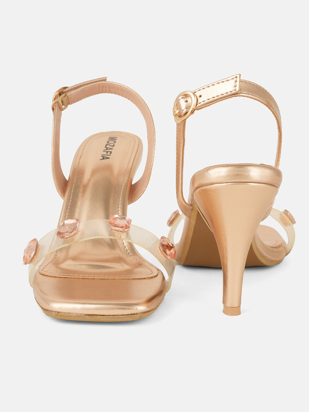 MOZAFIA Heels Sandals for Women