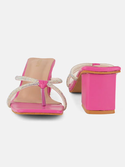 MOZAFIA Heels Sandals for Women