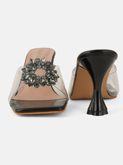 MOZAFIA Heels Sandals for Women