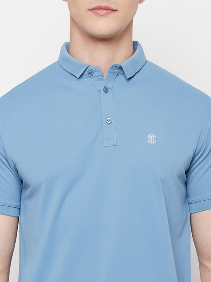 Mozafia Polo Neck Sports Tshirts For Men