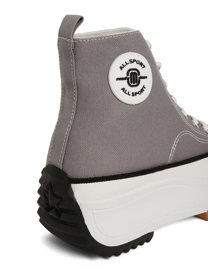 Mozafia Canvas Hike Platform Women Casual Shoe