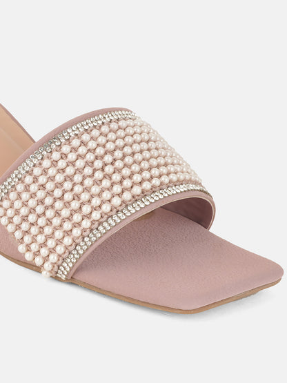 MOZAFIA Heels Sandals for Women