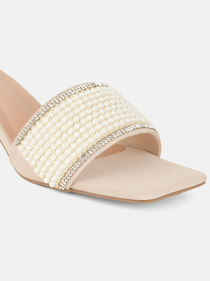 MOZAFIA Heels Sandals for Women