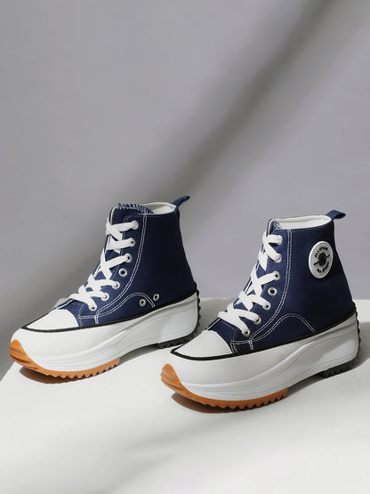 Mozafia Canvas Hike Platform Women Casual Shoe