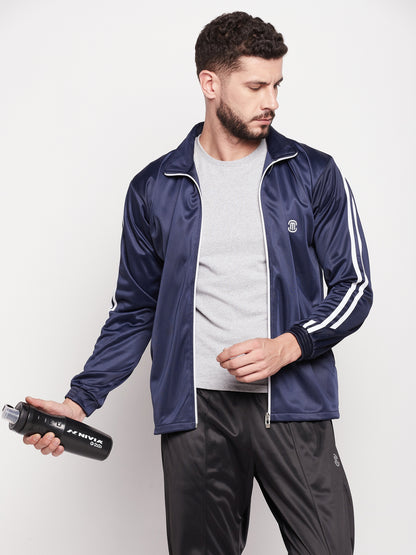 Mozafia Poyster Regular Fit Mens Sports Jacket
