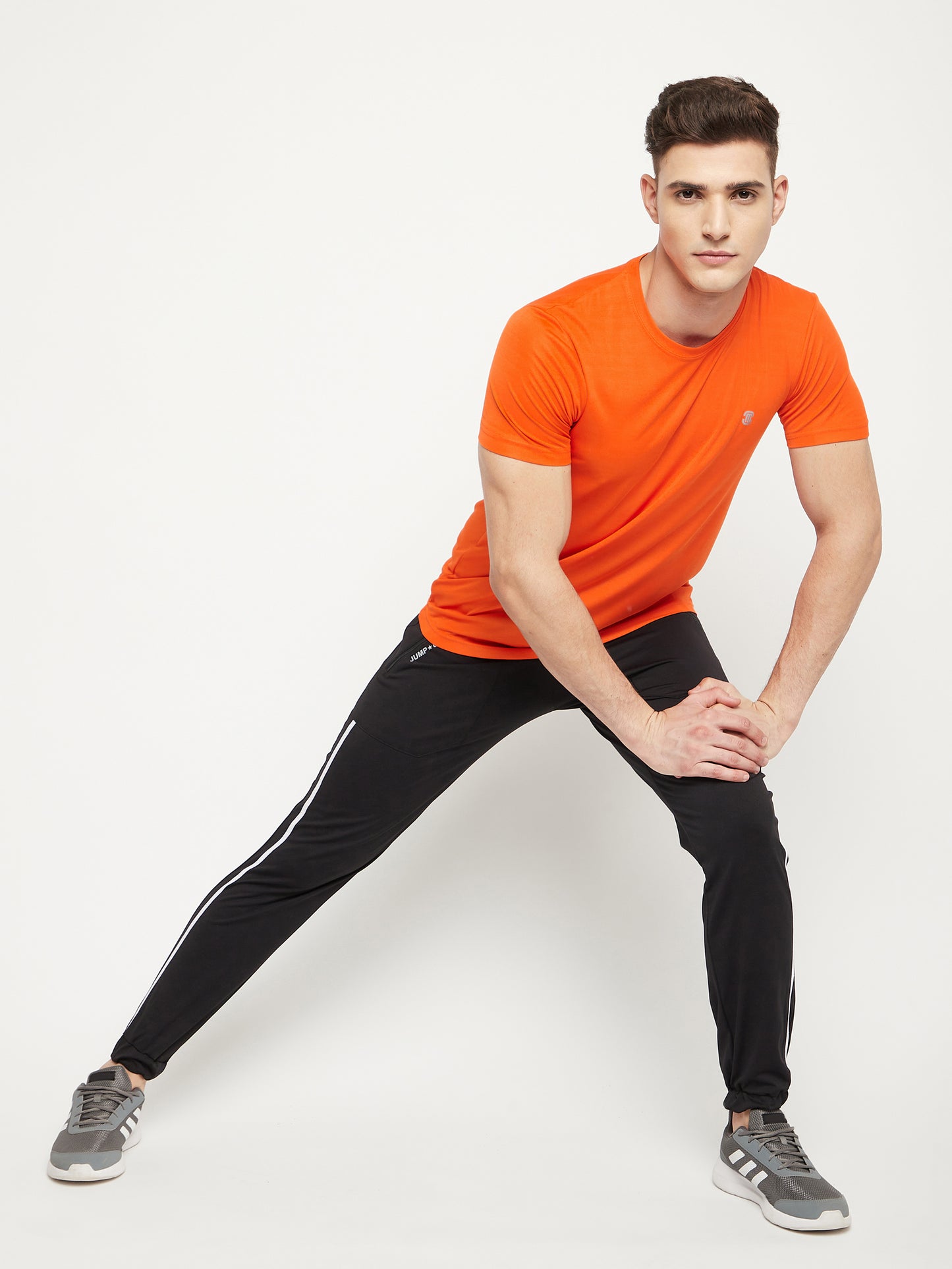 Mozafia Round Neck Sports Tshirts For Men