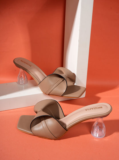MOZAFIA Heels Sandals for Women