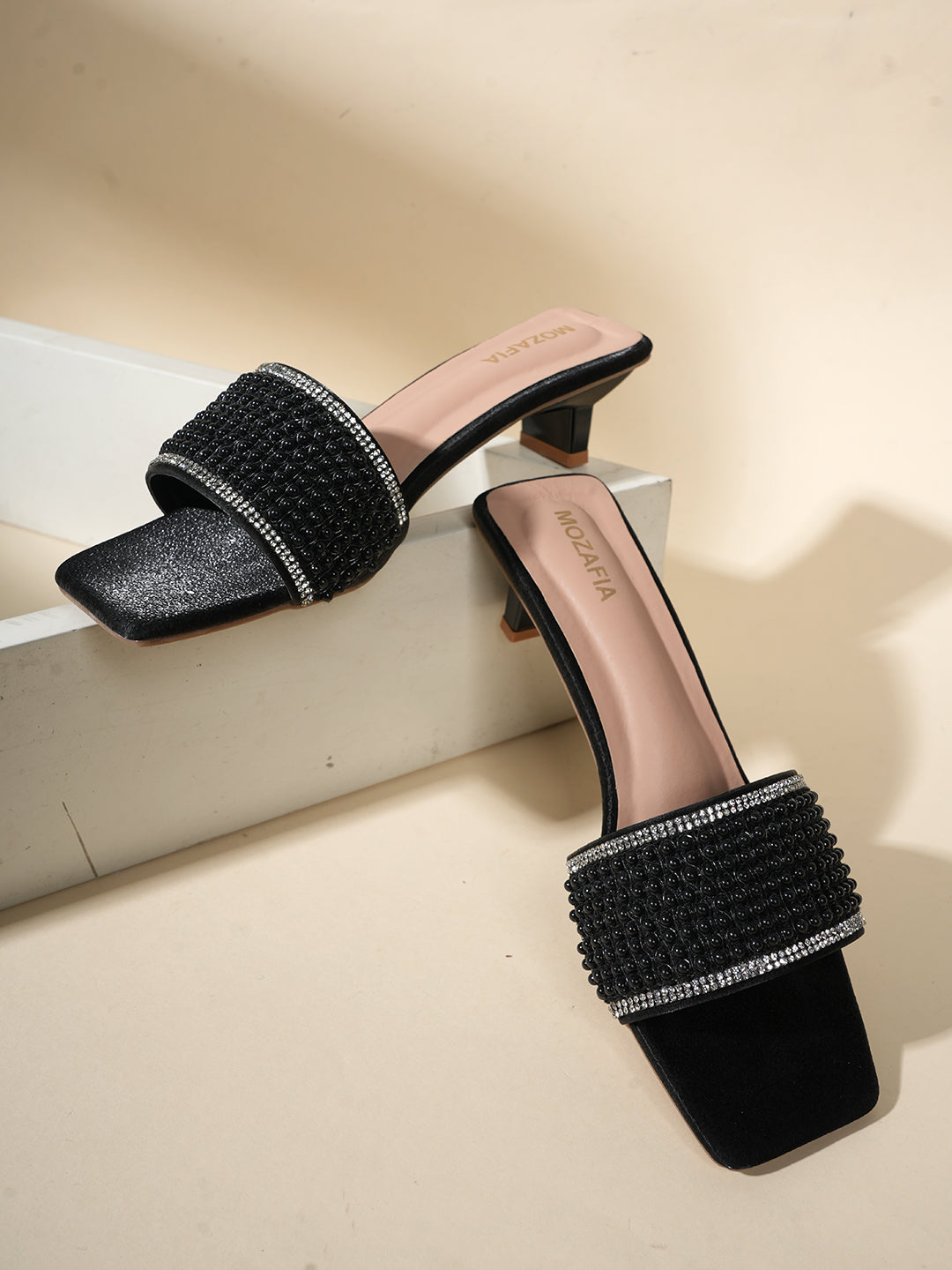 MOZAFIA Heels Sandals for Women