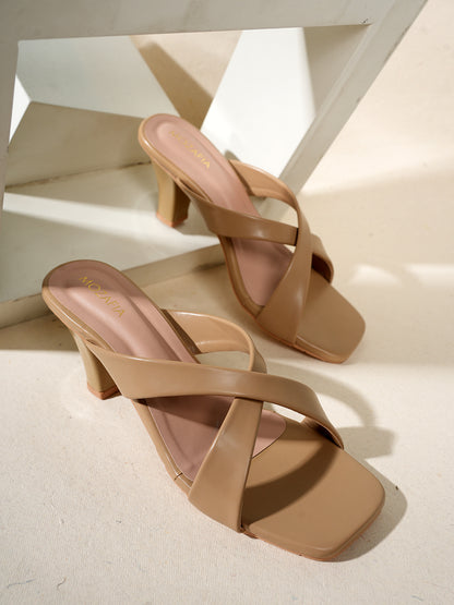 MOZAFIA Heels Sandals for Women