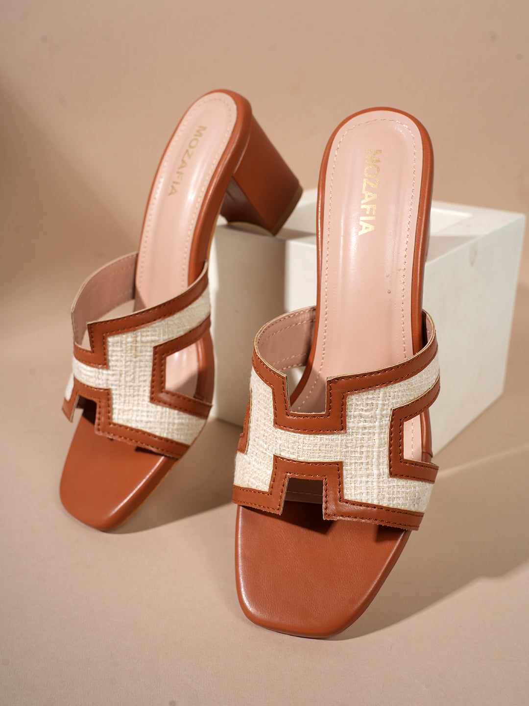 MOZAFIA Heels Sandals for Women