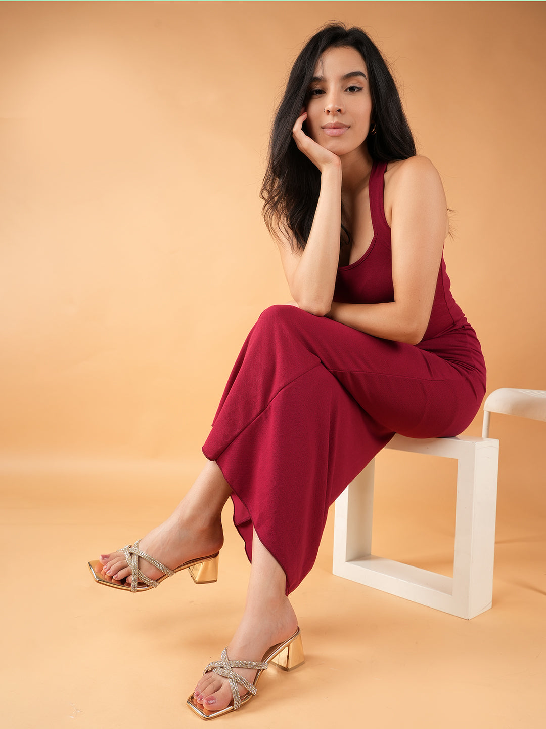 MOZAFIA Heels Sandals for Women