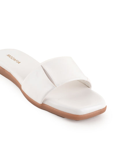 MOZAFIA Flats Sandals for Women