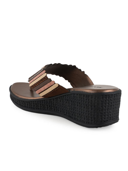 MOZAFIA Flats Sandals for Women