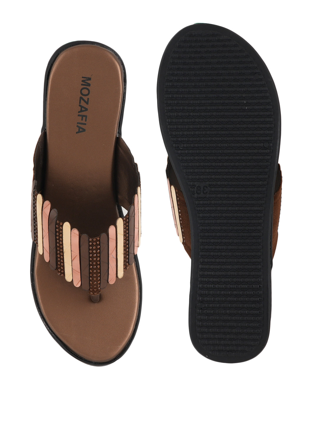 MOZAFIA Flats Sandals for Women