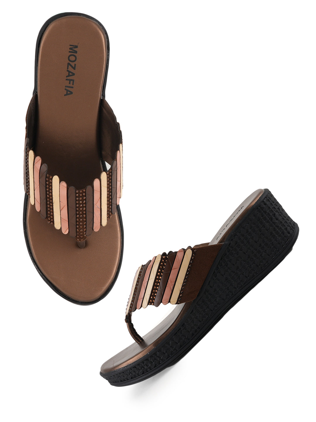 MOZAFIA Flats Sandals for Women