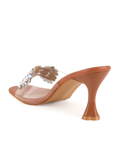 MOZAFIA Heels Sandals for Women
