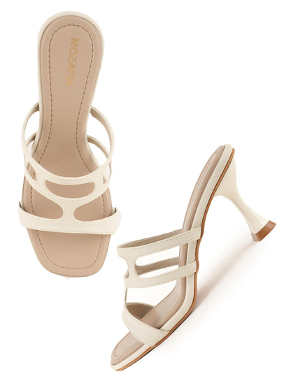 MOZAFIA Heels Sandals for Women