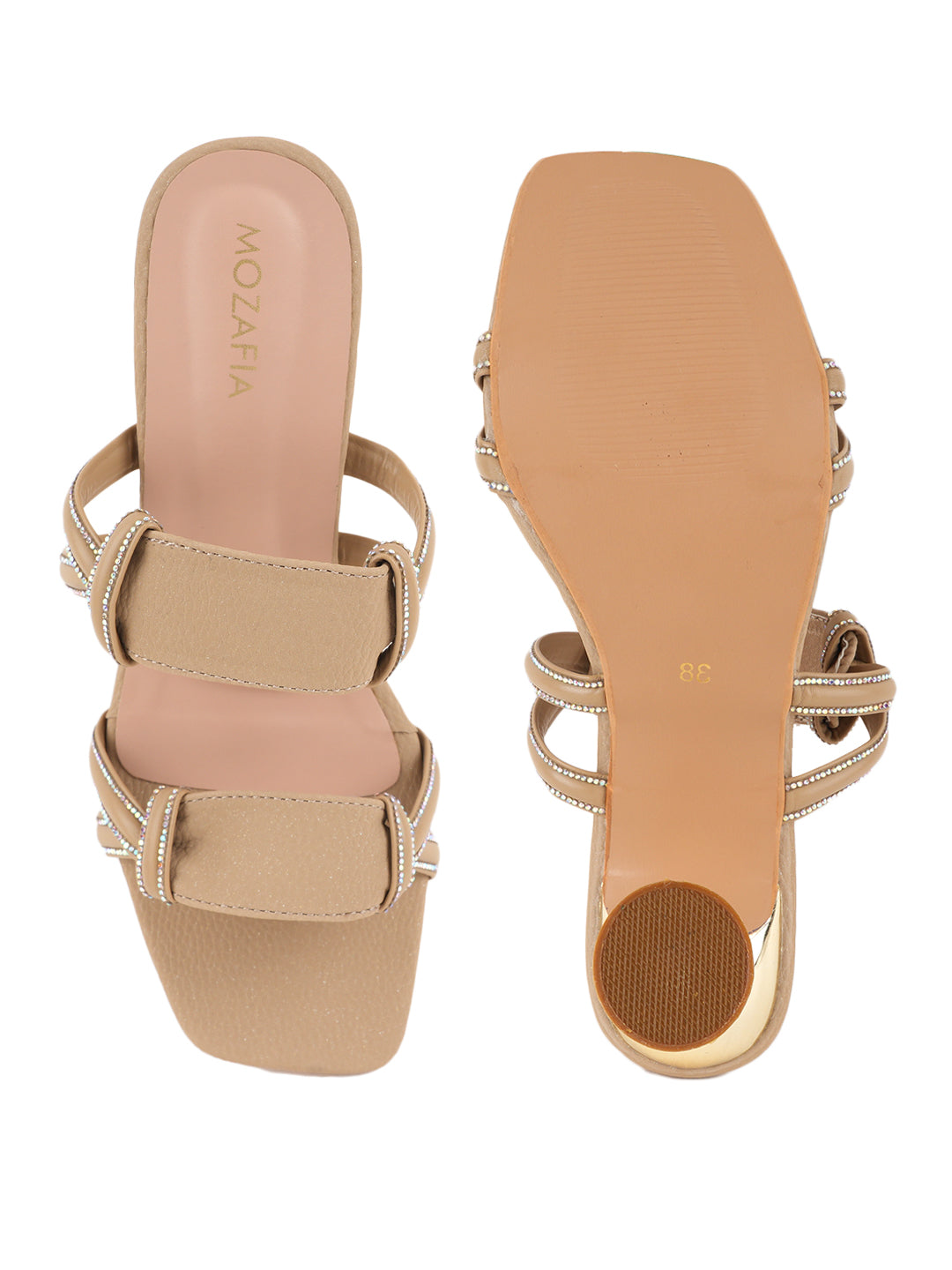 MOZAFIA Heels Sandals for Women